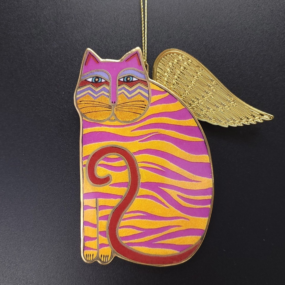 Laurel Burch MARIA Angeli-Cats Bradford Cat Angel Christmas‎ Ornament Porcelain